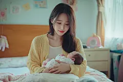 母婴护理师宣传人物肖像摄影