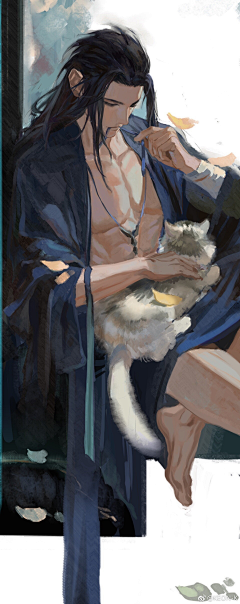 子虚巫有采集到有猫哎！
