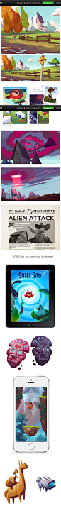 Super Sam iOS game on Behance