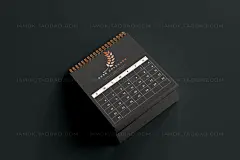 119款暗黑品牌VI标志Logo设计笔记本名片信纸展示贴图PSD样机模板 Stationery Branding Mockup Bundle
