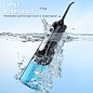 Amazon.com：无绳水牙线牙齿清洁剂，INSMART专业300ML坦克DIY模式USB可充电牙科口腔冲洗器，用于家庭和旅行，IPX7防水4模式灌溉口腔护理：美容和个人护理
