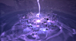 Big Purple Effect With Slow Motion And Blur  闪电特效
