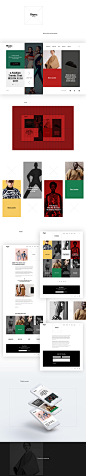 Monc : Monc is a high-quality website template perfect for making fashion, beauty, art or travel blog. It contains 10 PSD files in which all layers and folders are well organized and named.