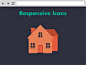 Responsive icons