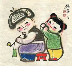重返80年代/中式Q版插画/连环画/童书