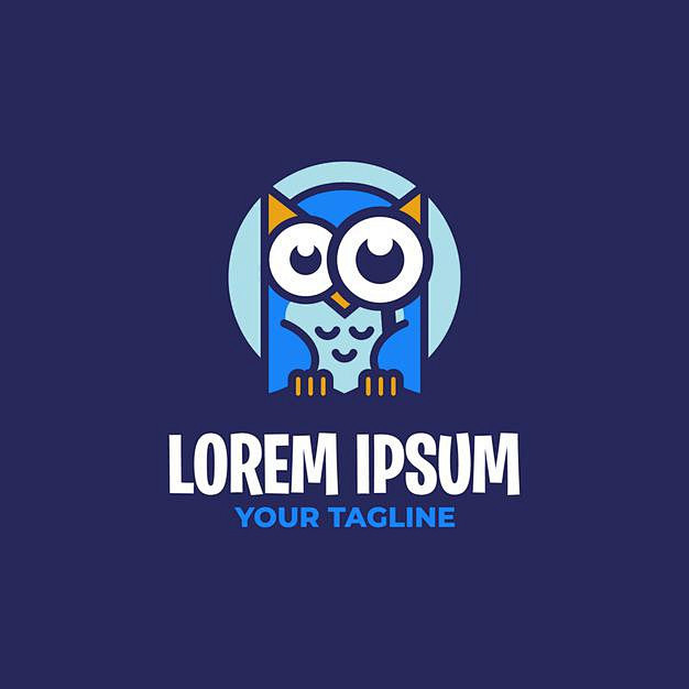 猫头鹰侦探，logo标志矢量图素材