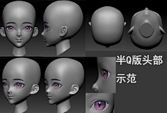 带墨镜的超人采集到二次元头部
