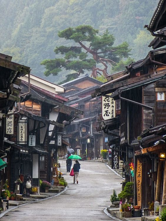 “Narai-juku, Japan”