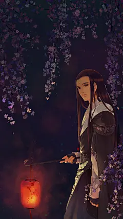 元夜灯如昼，飞花作春寒 - 剑网3同人漫画插画大赛
