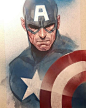 wwprice1: “ Captain America by Ben Oliver. Great work! ”