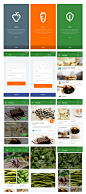 app uiAPP设计UI界面UI设计界面设计美食app