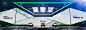 Autodesk automobile Event graphic design  led lights set design  Skoda Stage Trussing