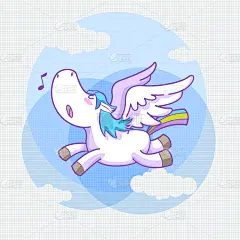 可爱的,小的,标签,神马,自然美,动物,头发,童话故事,布置,爱
