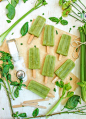 Sweet and Salty Celery Popsicles