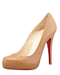 Christian Louboutin Rolando Hidden-Platform Pump - Neiman Marcus