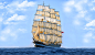 General 3098x1797 clipper barque sailing ship