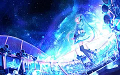 初音未来动漫图片素材高清壁纸漫画资源美术设计参考资料CG合集