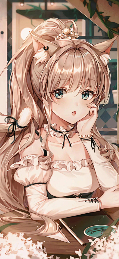 小联妹采集到二次元美女