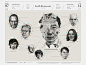 Self-portrait_Design Mind Map : Design+Fine Art Experiments+Infographic.Self-portrait:For me, Process Mind Map is like a self-portrait. I sketch 7 designers and one innovator whom I admire a lot and then arrange them chronologically. All these designers h