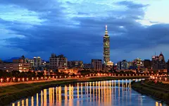 台湾灯光唯美夜景 安卓高清平板壁纸推荐