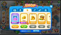 金萌萌112采集到Q版UI