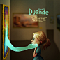 Untranslatable Words : 14 digital illustrations of untranslatable words.