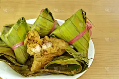 饺子,竹子叶,米,粽子,无人,月亮,开胃品,膳食,龙,肉
