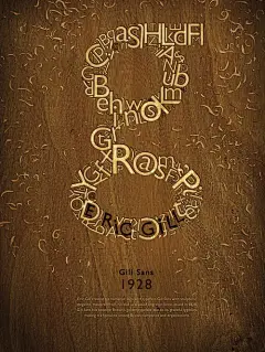 36张创意字母海报设计(4)-设计之家