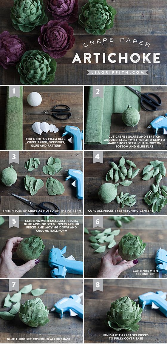 Crepe paper tutorial...