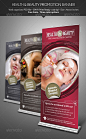 Health & Beauty - Promotion Banner - Signage Print Templates