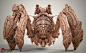 Gears of War - Shibboleth clay model., Kamil Kozlowski : The model was created for Gears of War Judgment. 