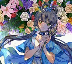 横屏动漫壁纸：《洛天依》