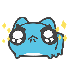 蓝色小猫表情包_腾讯新闻