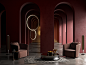 Interior SET Vol. TWO : This interior set was created for Italian lighting company included his newest lighting products.