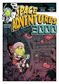 Pew!Pew! Space Adventures 3000, Frantz Hofmann : Unpublished comic project