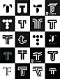 灵感采集⭐300个字母T元素图形logo设计分享_9_设计叔logo设计_来自小红书网页版