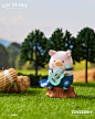 LuLu The Piggy Farm Blind Box Series by Cici’s Story x ToyZero Plus -