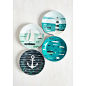 Nautical Aweigh From It All Plate Set