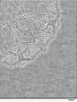 现代美式简单灰色花纹图案地毯贴图