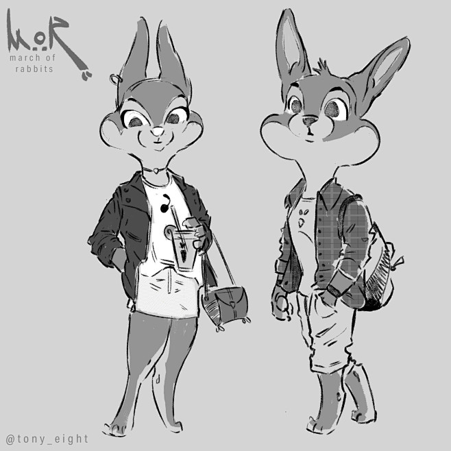 March of Rabbits, To...