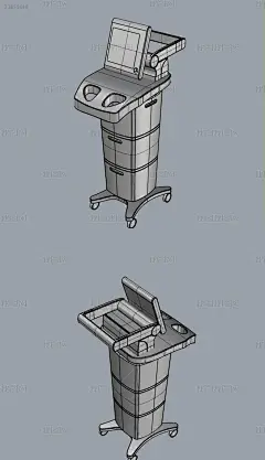 医疗器械犀牛模型3D模型obj模型