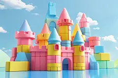 早教类玩具方块积木