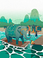 Cao Chong weighs an Elephant : This project was made for the "Cengage Look Anthologies".Cao Chong is best known for his ingenious method of weighing an elephant using the principle of buoyancy. He was considered by his father as a possible succe