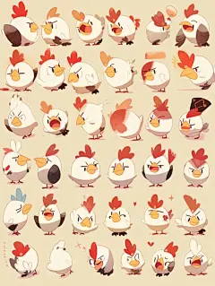 猫 鸡狗羊丨midjourney 两分钟一套表情包