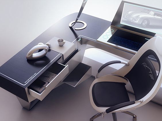 Modern desk design b...