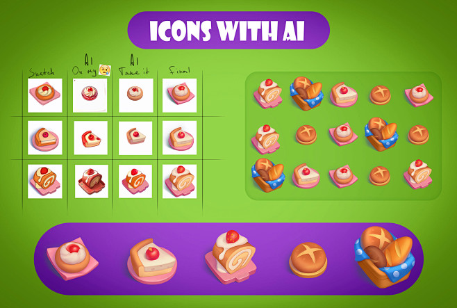 Test icon with AI
