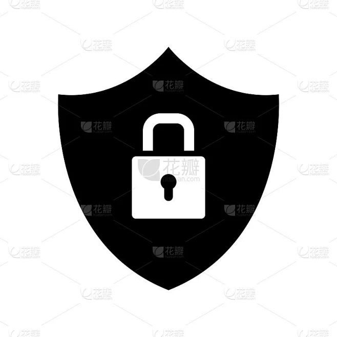 安全屏蔽符号向量图标- UI图标向量图片_其他图片图片素材-花瓣网