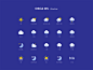 Weather icons