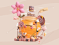 Kawaii Honey Station ✨ by Roqueid on Dribbble