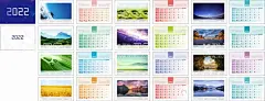 日历2022  - 源文件下载【酷图网】2022日历,台历,年历,风景图,多彩绚丽,唯美,ins,科技感背景,自然风景,
